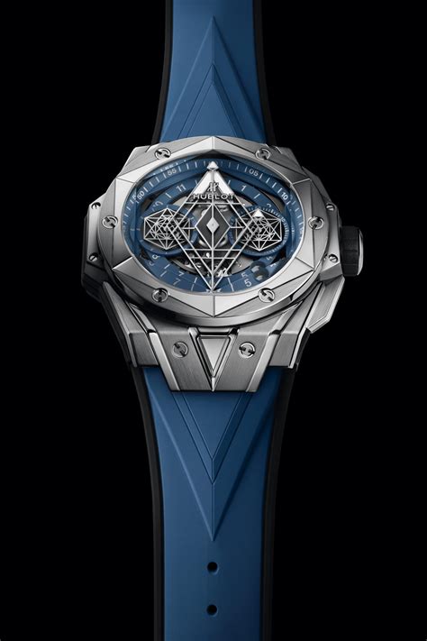 đồng hồ hublot big bang sang bleu|hublot sang bleu limited edition.